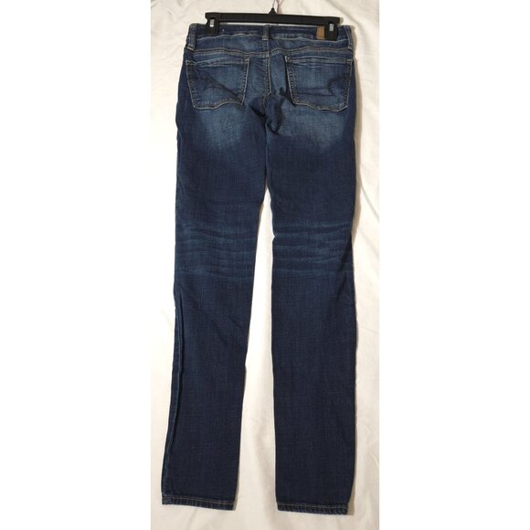 American Eagle Outfitters Super Stretch Denim Jegging Size 2 Long Women's - Picture 2 of 7